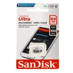 SanDisk Ultra microSDXC UHS-I U1-(100MB/S) 64GB (گارانتی سورین)