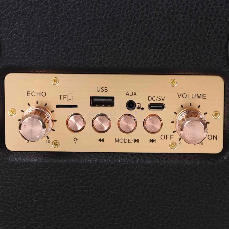 اسپیکر بی سیم TRANYOO مدل T-BS60 - مشکی - تصویر 6