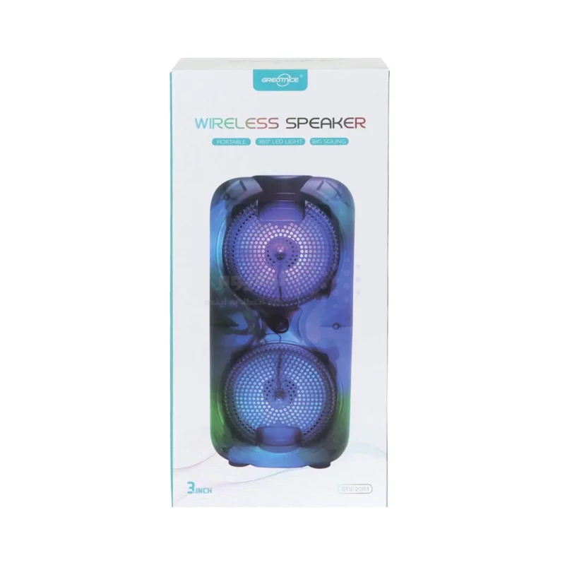 اسپیکر بی سیم Greatnice مدل GTS-2083 - مشکی TCO - تصویر 10