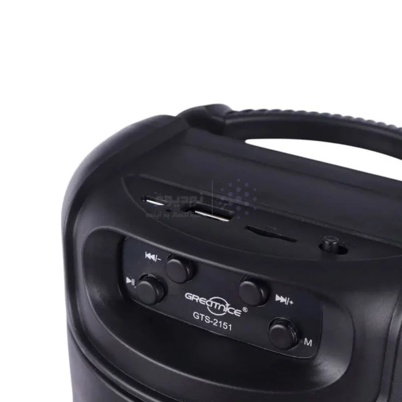 اسپیکر بی سیم GreatNice مدل GTS-2151 - مشکی - تصویر 7