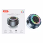 اسپیکر بی سیم ضدآب 5وات XO مدل F64 - مشکی (قابلیت چسبندگی به روی سطوح)