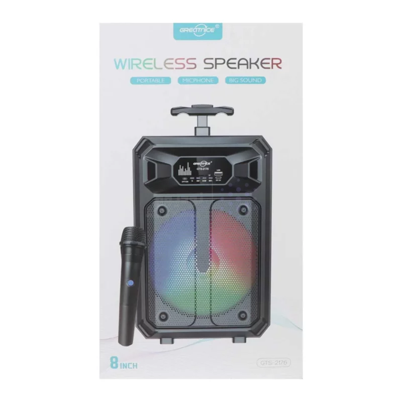 اسپیکر بی سیم Greatnice مدل GTS-2176 - مشکی TCO - تصویر 6