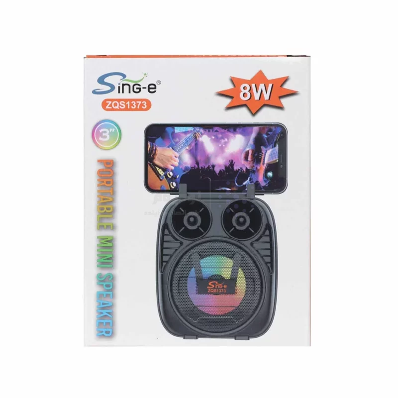 اسپیکر 8W بی سیم Sing-e مدل ZQS1373 - مشکی - تصویر 5
