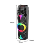 اسپیکر 60W بی سیم Sing-e مدل ZQS8309 - مشکی - تصویر 5