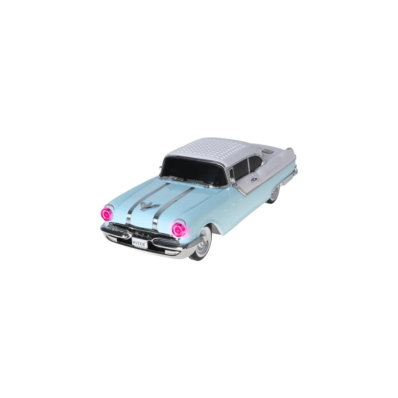 1583-4592514-1 اسپیکر بی سیم طرح ماشین کلاسیک WSTER مدل WS-598 - آبی - MMX - تصویر 1