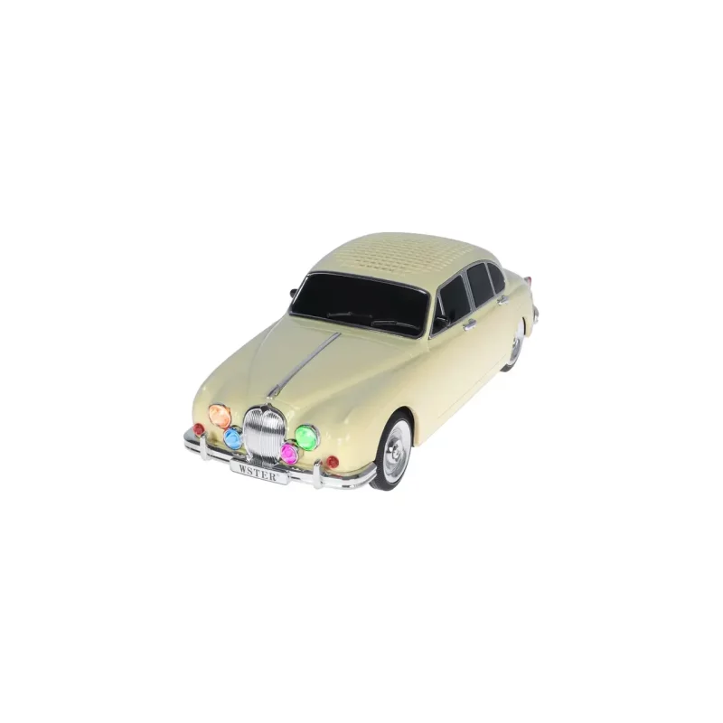 اسپیکر بی سیم طرح ماشین کلاسیک WSTER مدل WS-596 - کرم - MMX - تصویر 2