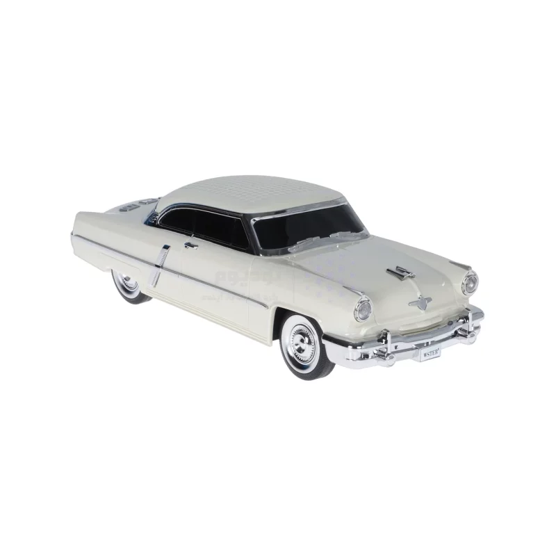 اسپیکر بی سیم طرح ماشین کلاسیک WSTER مدل WS-1957 - کرم - MMX - تصویر 3