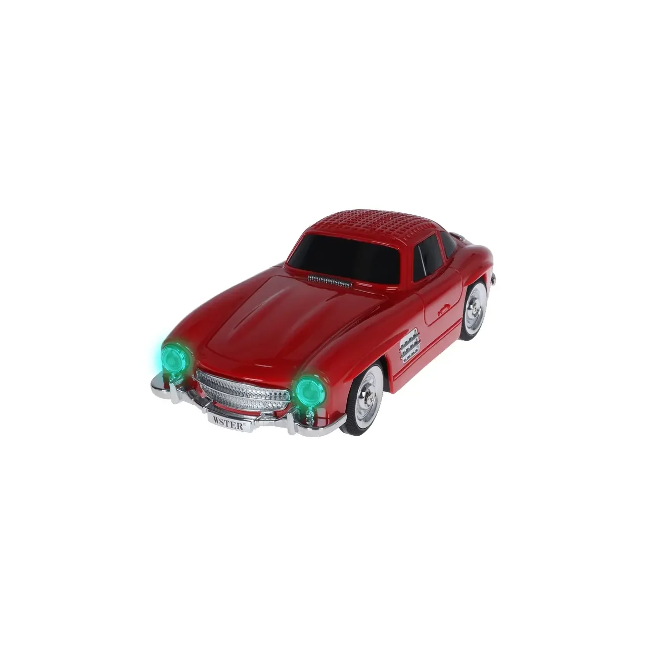 1583-4609274-1 اسپیکر بی سیم طرح ماشین کلاسیک WSTER مدل WS-300SL - قرمز - MMX - تصویر 1