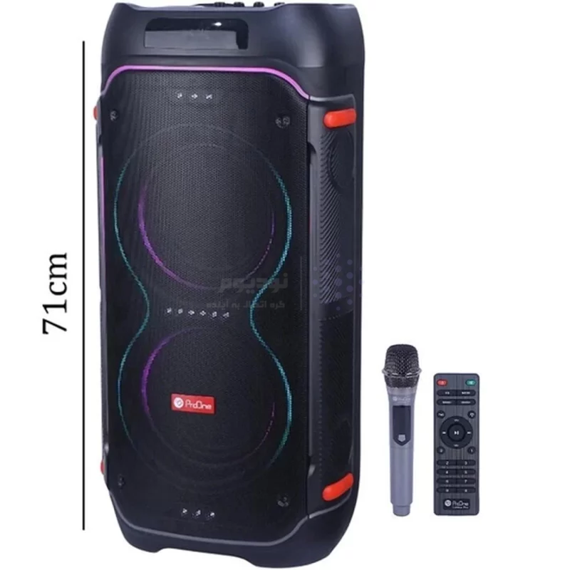 اسپیکر بی سیم ProOne مدل Lumina Pro PSB4977 - مشکی - تصویر 7
