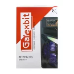 اسپیکر چمدانی 8 اینچی Galexbit مدل GS13 - مشکی - تصویر 10