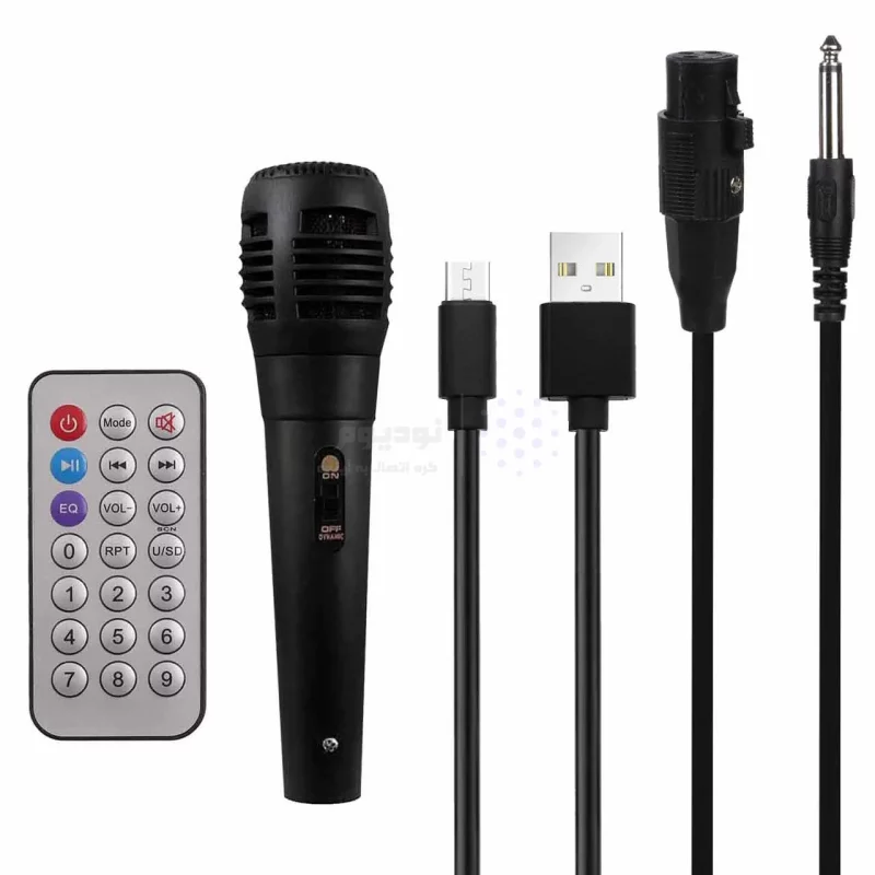 اسپیکر چمدانی 8 اینچی Galexbit مدل GS21 - مشکی - تصویر 8
