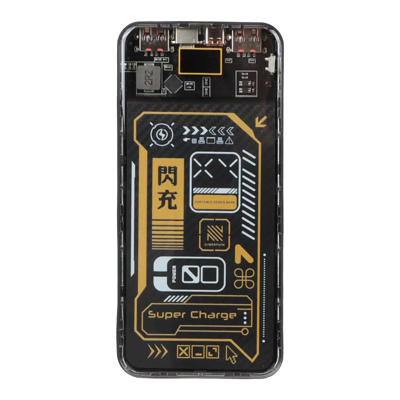 1584-1425412-1 پاوربانک (PD و فست شارژ) BUKU 20000mAh مدل MG-G134 22.5W - مشکی - MMS (گارانتی شش ماهه YA) - تصویر 1