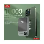 پاوربانک وایرلس PD و فست شارژ Earldom 10000mAh مدل PD24 20W - مشکی (دارای نمایشگر LED) - تصویر 5