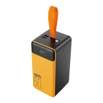 پاوربانک فست شارژ TSCO 60000mAh مدل TP 6001 22.5W - زرد مشکی (گارانتی 12 ماهه TSCO) - تصویر 4