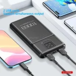پاوربانک Earldom 10000mAh مدل PB64 10W - مشکی - تصویر 5