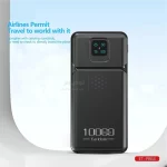 پاوربانک Earldom 10000mAh مدل PB64 10W - مشکی - تصویر 6
