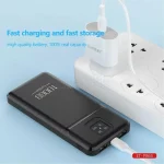 پاوربانک Earldom 10000mAh مدل PB64 10W - مشکی - تصویر 7