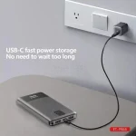 پاوربانک Earldom 10000mAh مدل PB65 10W - مشکی - تصویر 6