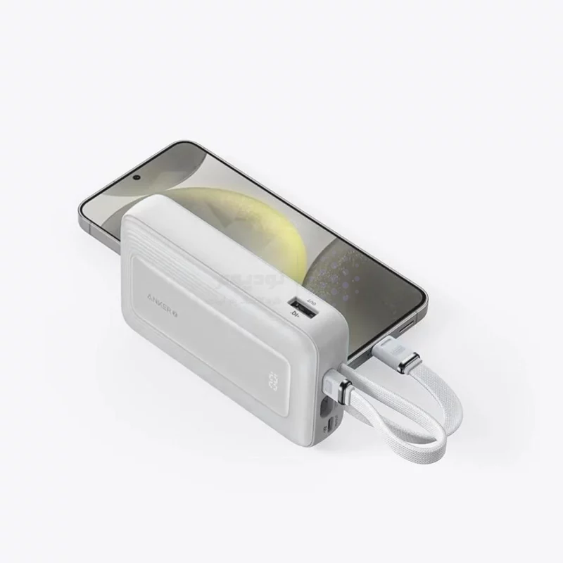 پاور بانک فست شارژ Anker 20000mAh مدل A1681H21 30W - سفید (گارانتی 18 ماهه شرکتی) - تصویر 4