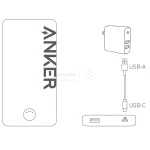 پاوربانک فست شارژ Anker 10000mAh مدل A1334H21 12W - سفید (گارانتی 18 ماهه شرکتی) - تصویر 6