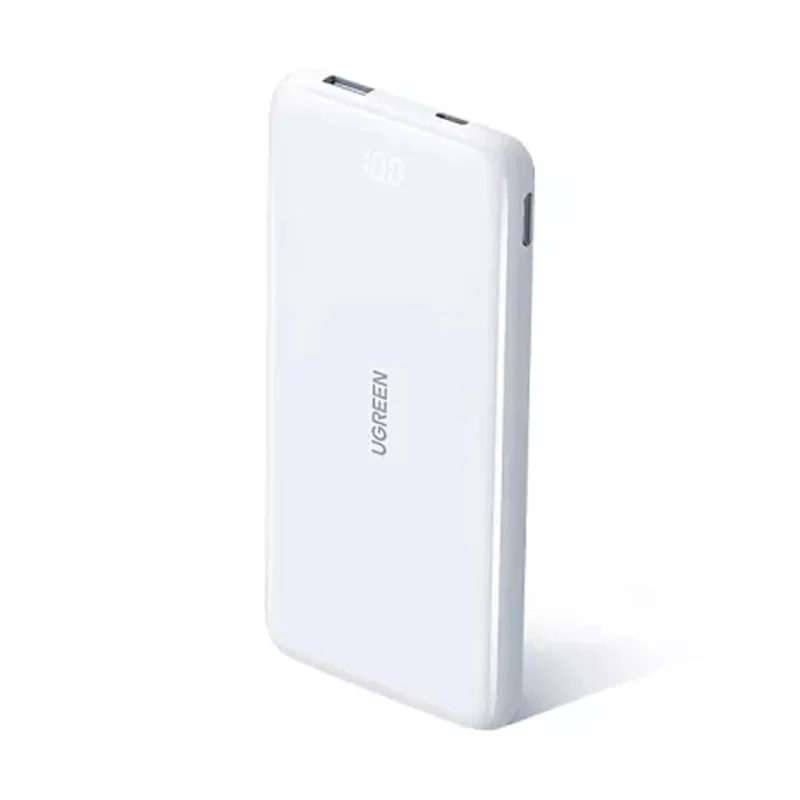 پاوربانک فست شارژ UGREEN 20W 10000mAh مدل PB200-80700 - سفید (گارانتی 18 ماهه آسان پیشرو) - تصویر 2