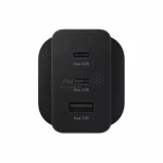 شارژر دیواری سه پین PD و فست سه پورت Samsung مدل EP-T6530 65W - مشکی - اصل چین (گارانتی 18 ماهه تعویض اچ دی سرویس ) - تصویر 5