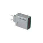 شارژر دیواری PD و فست تک پورت Tranyoo مدل T-EU8 C 120W به همراه کابل شارژ Type-C To Type-C - طوسی - تصویر 3