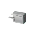 شارژر دیواری PD و فست تک پورت Tranyoo مدل T-UK3 C 120W به همراه کابل شارژ Type-C To Type-C - طوسی - تصویر 3