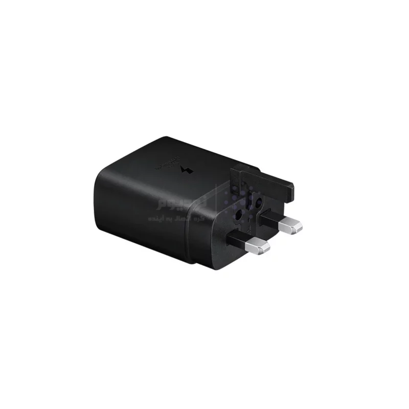 شارژر دیواری سه پین PD و فست تک پورت Samsung Type-C مدل TA845 45W - مشکی (گارانتی شش ماهه AZR) - تصویر 3