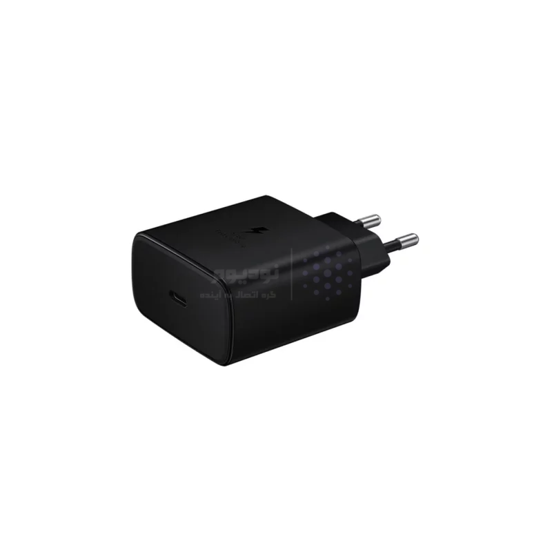 شارژر دیواری دو پین PD و فست تک پورت Samsung Type-C مدل TA845 45W - مشکی (گارانتی شش ماهه AZR) - تصویر 3