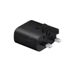شارژر دیواری سه پین فست و PD تک پورت Samsung مدل EP-TA800 25W - مشکی - تصویر 3