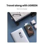 شارژر دیواری PD و فست سه پورت UGREEN مدل Nexode CD244-10335 65W - خاکستری (گارانتی 18 ماهه آسان پیشرو) - تصویر 7