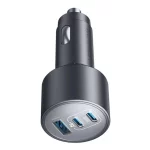 شارژر فندکی PD و فست سه پورت Anker مدل A27376A1 - مشکی (گارانتی شش ماهه شرکتی)