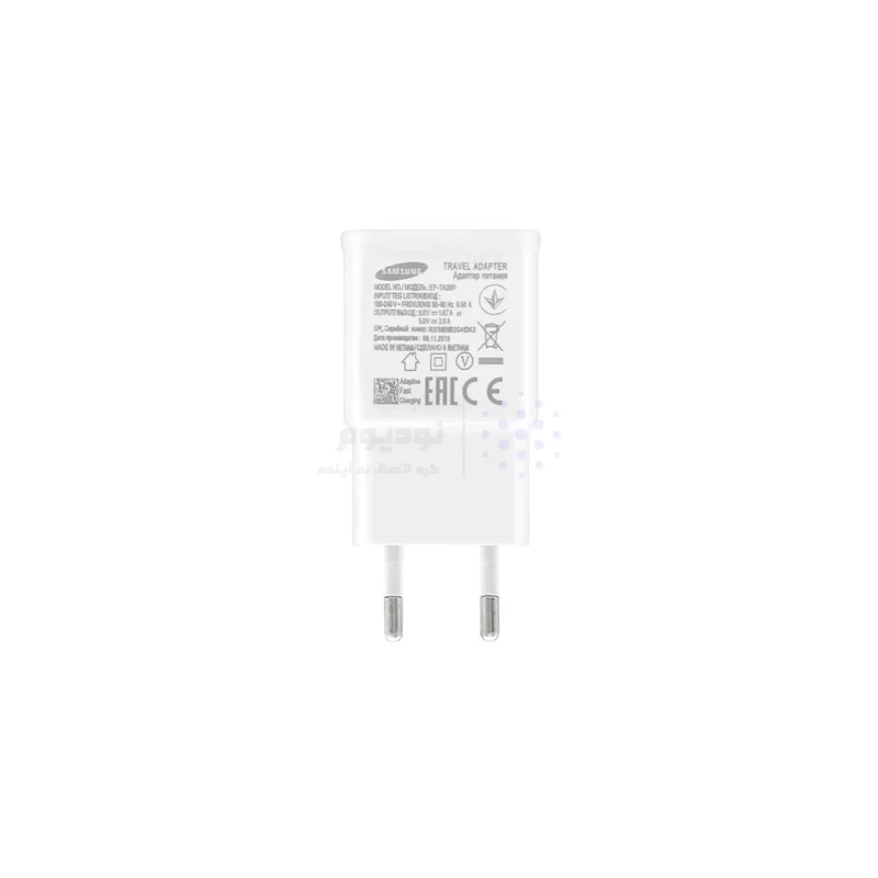 شارژر دیواری تک پورت Samsung S10 QC3 مدل EP-TA200 - سفید - تصویر 3