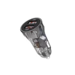 شارژر فندکی فست دو پورت Earldom مدل CC18 15W - قهوه ای - تصویر 3