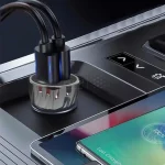 شارژر فندکی فست دو پورت Earldom مدل CC18 15W - قهوه ای - تصویر 8