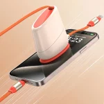 کابل شارژ فست 1.3 متری ProOne Type-C To Type-C مدل PCC129D 66W - مشکی قرمز(قابلیت نصب روی سطوح) - تصویر 7