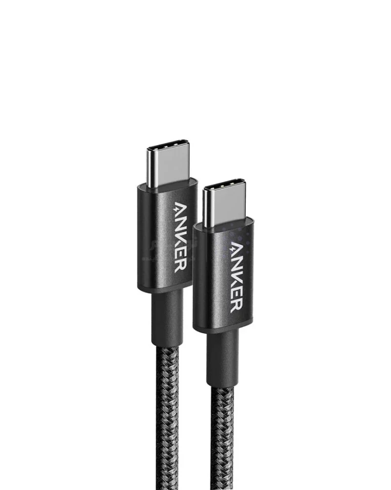 کابل شارژ فست ANKER Type-C to Type-C مدل A8752H11 - مشکی (گارانتی 18ماهه حافظه طلایی ایستا) - تصویر 6