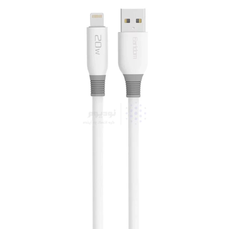 کابل شارژ 2 متری آیفون Earldom مدل EC-159i 20W - سفید - تصویر 3