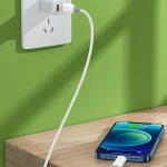 کابل شارژ 2 متری آیفون Earldom مدل EC-159i 20W - سفید - تصویر 7