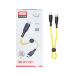 کابل شارژ PD و فست پاوربانک XO Type-C To Type-C مدل XO-NB-Q248B 60W - زرد