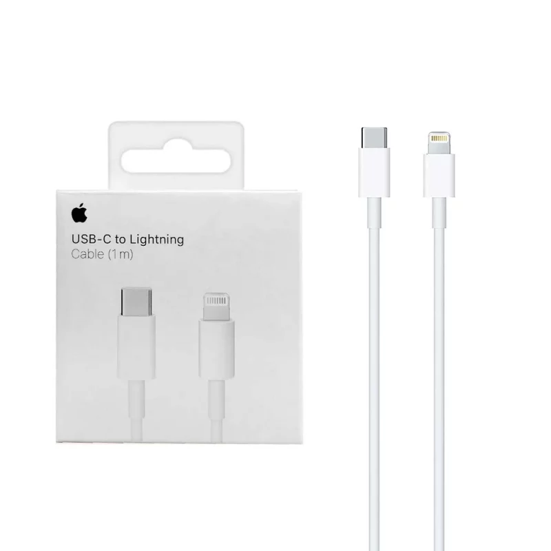 کابل شارژ آیفون 13/14 Type-C To Lightning مدل A1703 - سفید (گارانتی شش ماهه نیکان همراه) - تصویر 2