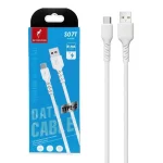 کابل شارژ فست SKY DOLPHIN Type-C مدل S07T - سفید - ASP (گارانتی شش ماهه آروین)