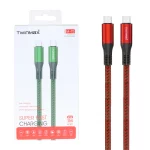 کابل شارژ فست Max Type-C To Type-C مدل M-15 65W - قرمز - MMX