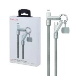کابل شارژ فست 1.2 متری Earldom Type-C To Lightning مدل EC-208C-L 27W - طوسی