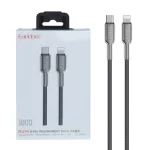 کابل شارژ PD و فست Earldom Type-C To Lightning مدل EC-205C-L 27W - مشکی
