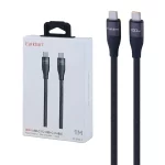 کابل شارژ PD و فست Earldom Type-C To Type-C مدل EC-213C-C 100W - مشکی