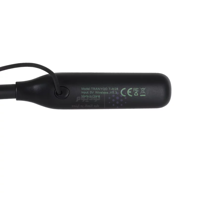 هندزفری گردنی Tranyoo مدل T-M28 - مشکی - تصویر 3