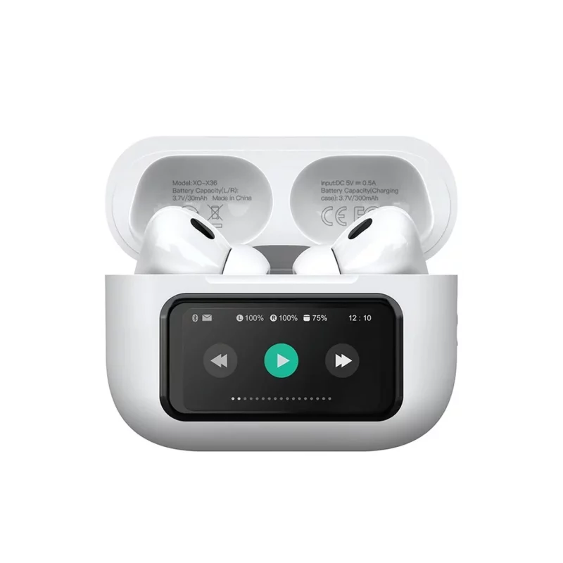ایرفون بی سیم XO باقابلیت ANC و صفحه نمایشگر لمسی مدل X36 - سفید - تصویر 2
