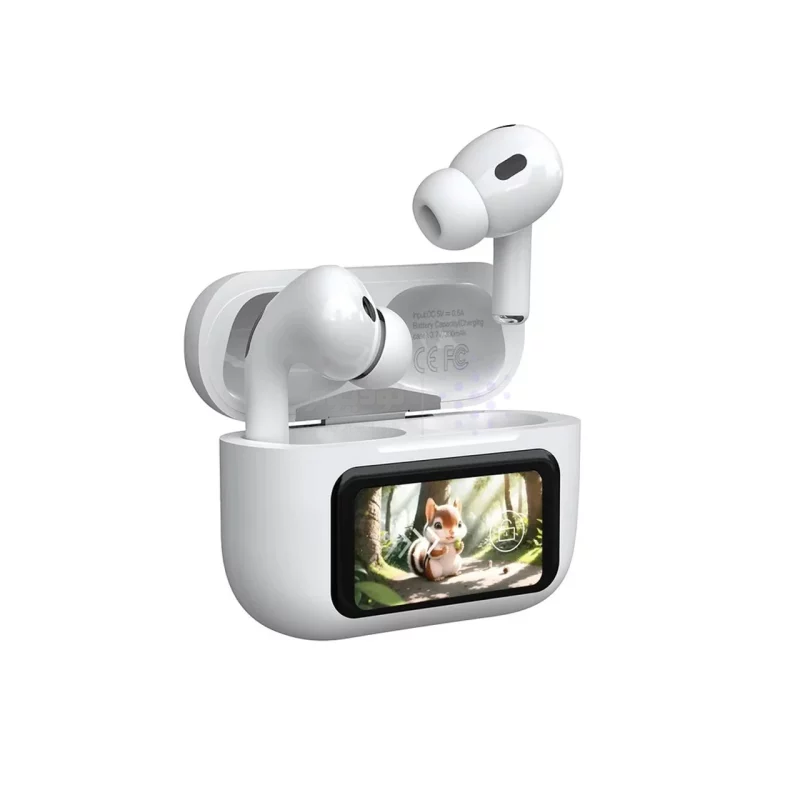 ایرفون بی سیم XO باقابلیت ANC و صفحه نمایشگر لمسی مدل X36 - سفید - تصویر 3